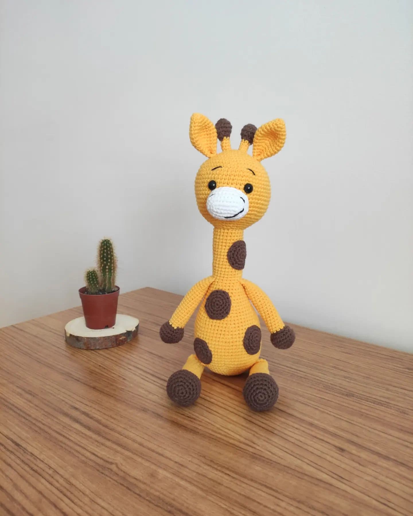 Amigurumi Oyuncak Zürafa Bebek Hediyesi thumbnail 2