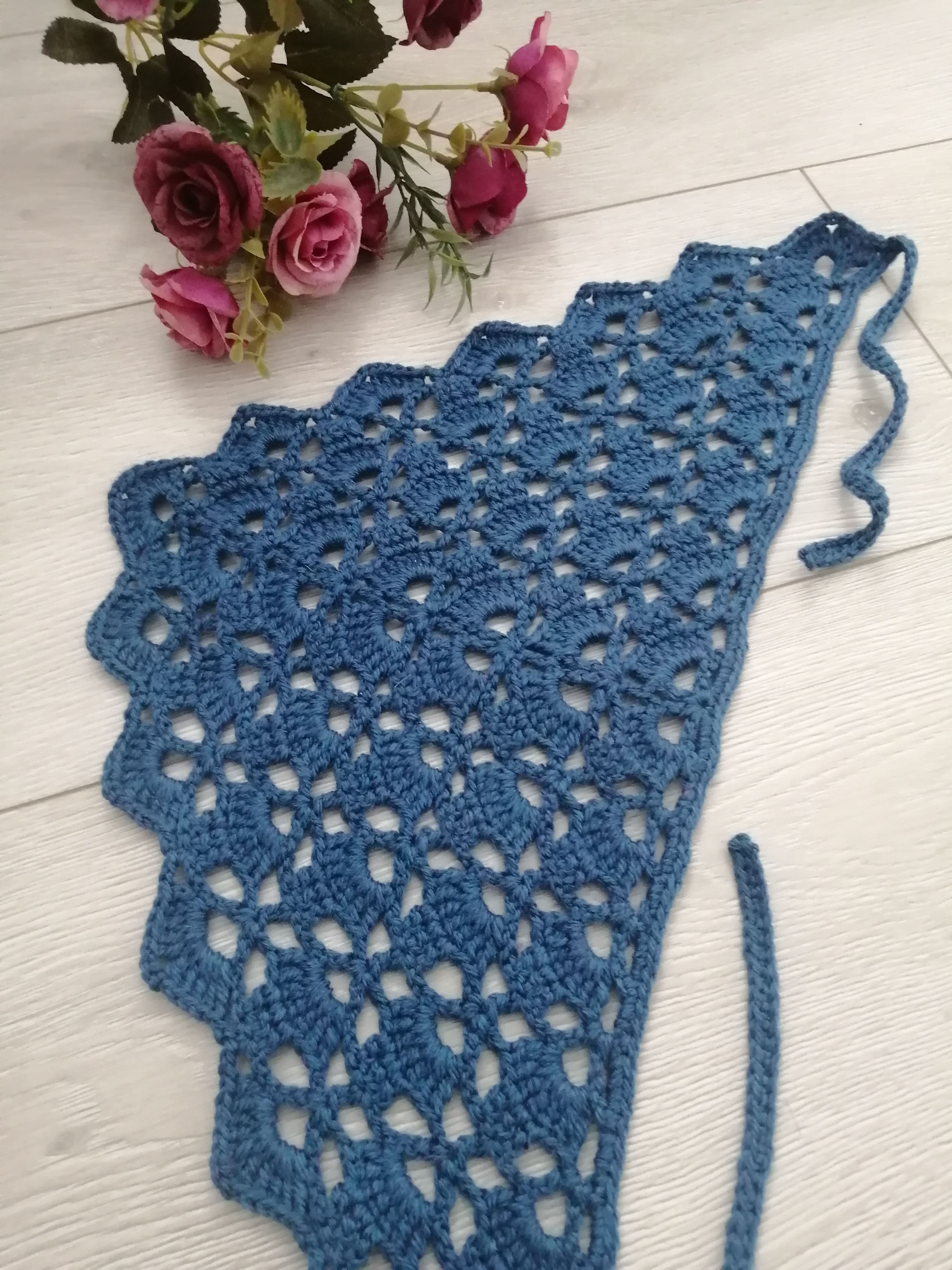 Örgü Bandana 
