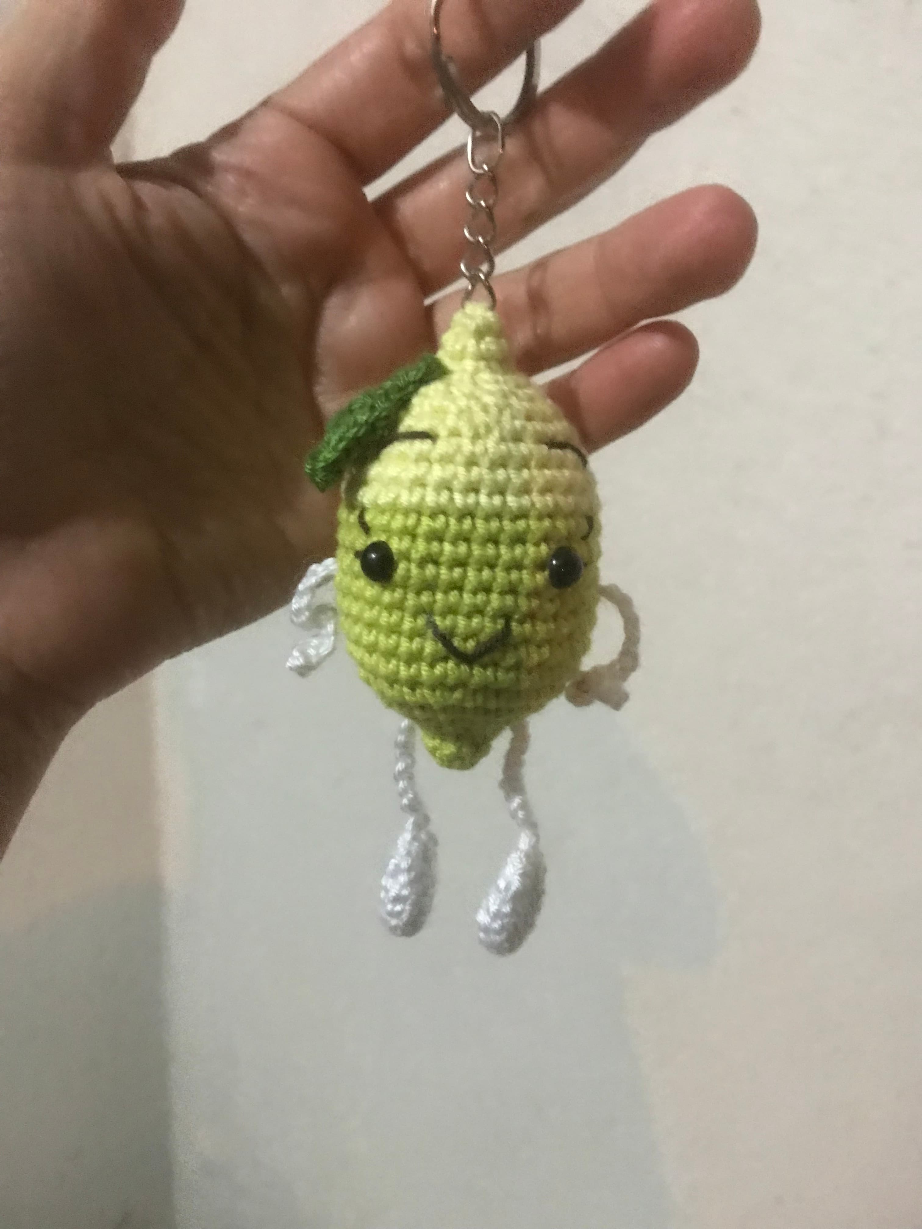 Amigurumi Limon Anahtarlık thumbnail 1
