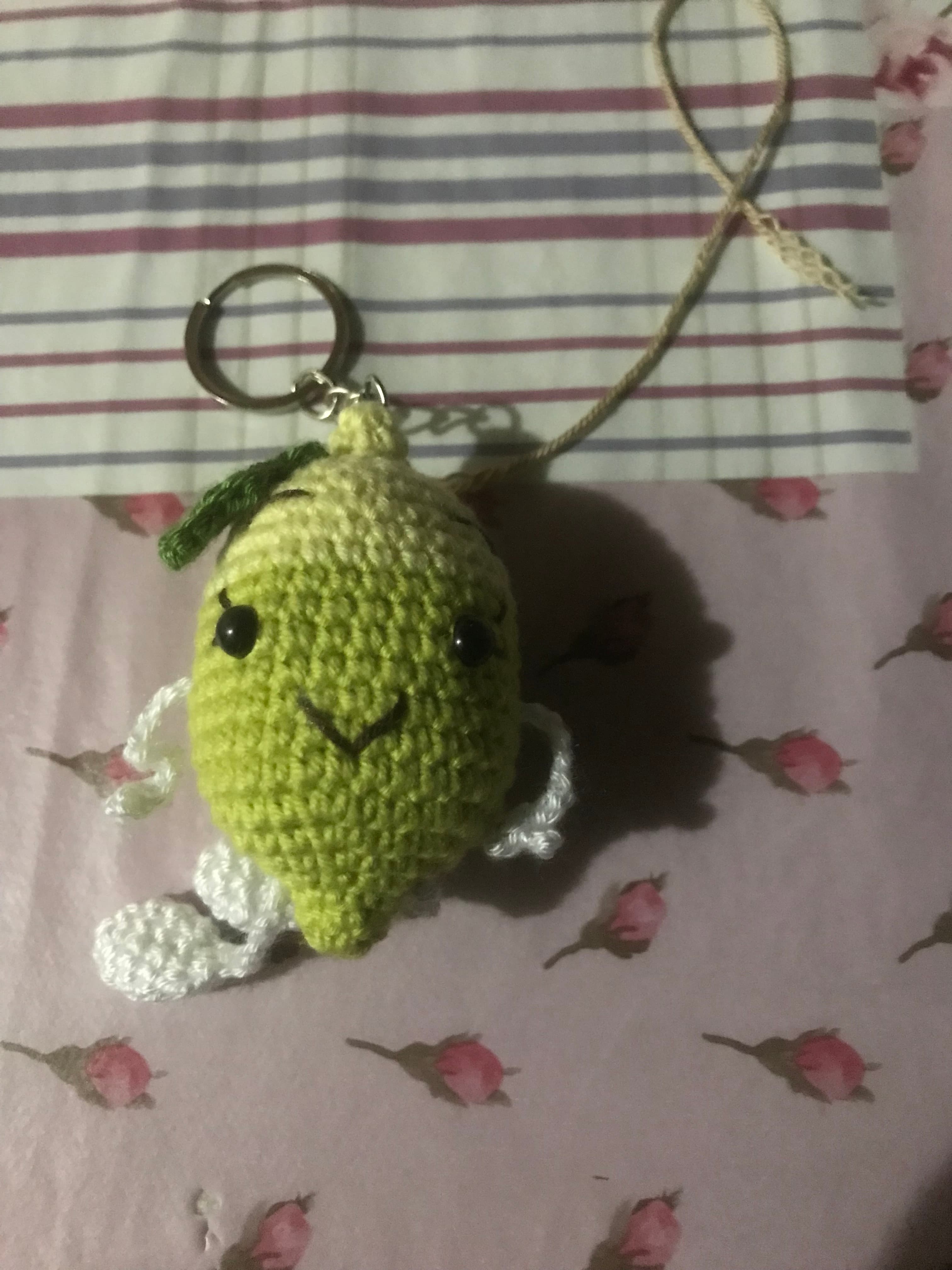 Amigurumi Limon Anahtarlık