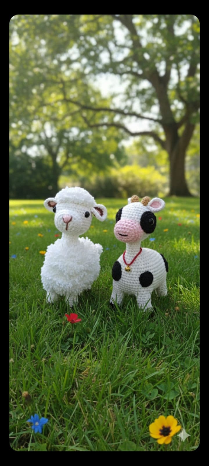 El Örgüsü İnek Buzağı Amigurumi İnek Örgü Buzağı Amigurumi Oyuncak thumbnail 5