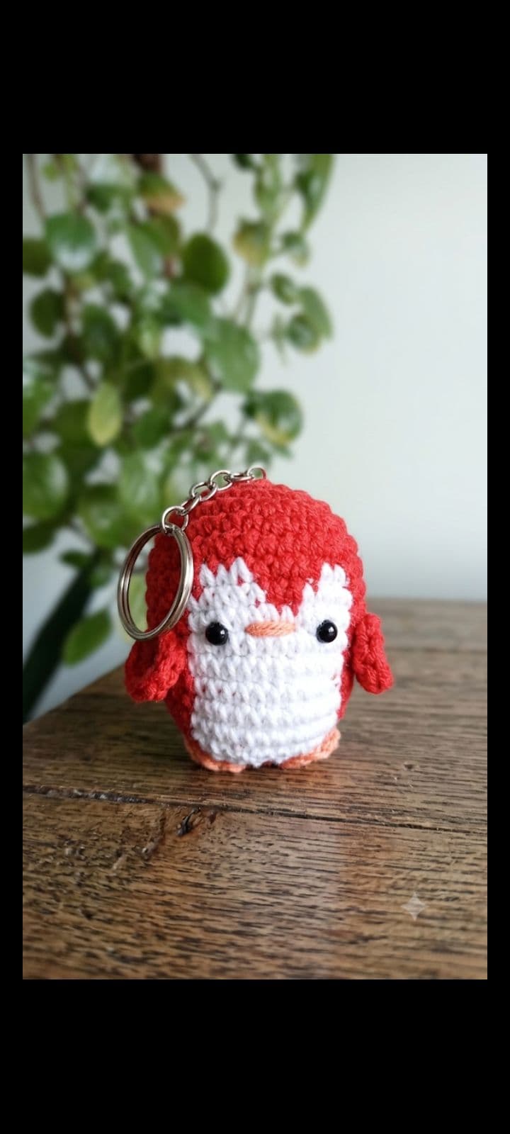 El Örgüsü Penguen Anahtarlık Çanta Aksesuarı Çanta Süsü 